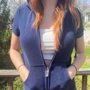 Juicy Couture- MicroTerry SS Robertson Jacket(S)